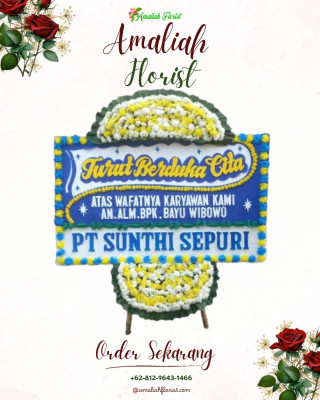 Papan Bunga Duka di Kiarapedes