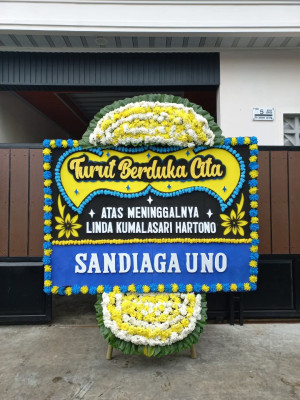 Papan Bunga Duka di Kiarapedes